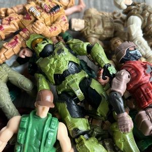 Action figures Halo Lanard The Corp Darcy Elite Military  Knight Scuba Diver